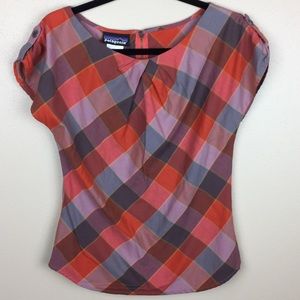 PATAGONIA : San Benito Cap Sleeve Zip Back Top
